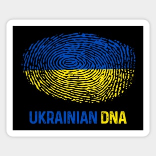 Ukraine Flag Ukrainian DNA Magnet